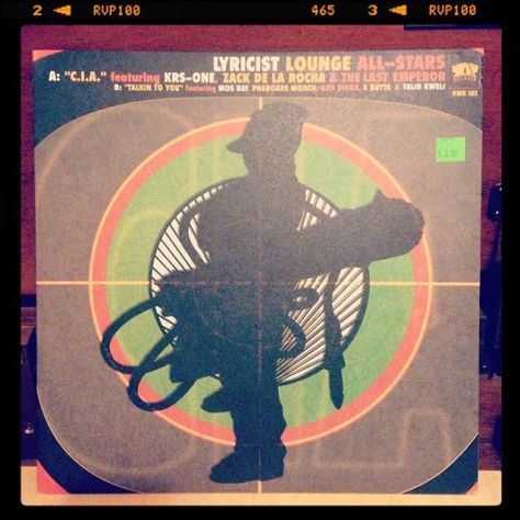 Random Record Pick: Lyricist Lounge All-Stars #vinyl #hiphop #krsone #mosdef