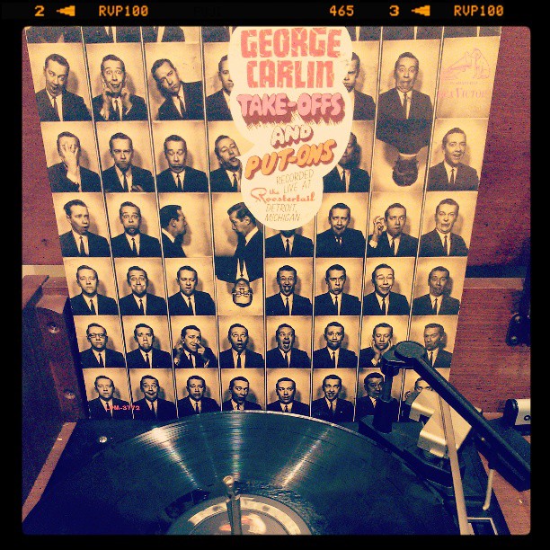 Vinyl record of George Carlin, Take-offs and Put-ons.
