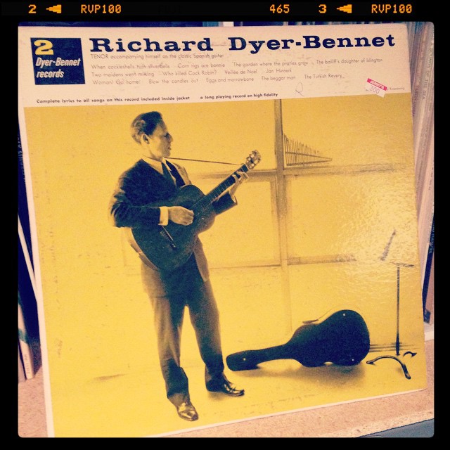 Vinyl record of Richard Dyer-Bennet, 2.