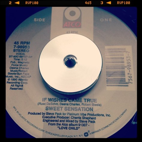 Random Record Pick: Sweet Sensation, If Wishes Came True / LP Preview #vinyl #45 #dancemusic