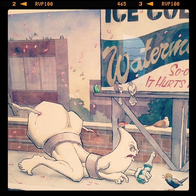 Don't get a tree limb in your butt! Come to my show on 4/4/14 at Beat Kitchen.