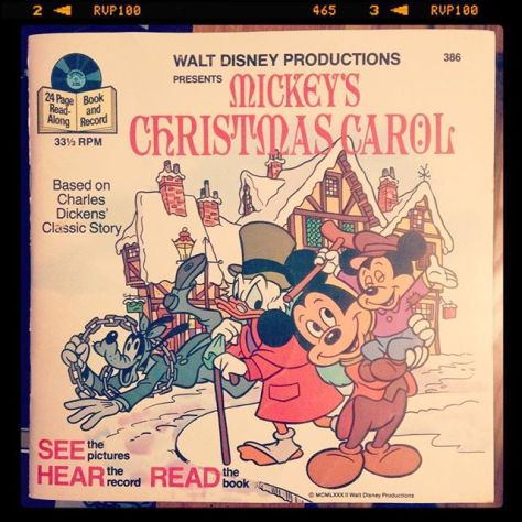 Random Record Pick: Mickey's Christmas Carol #vinyl #instavinyl #vinylgram #disney #christmas #charlesdickens #scrooge