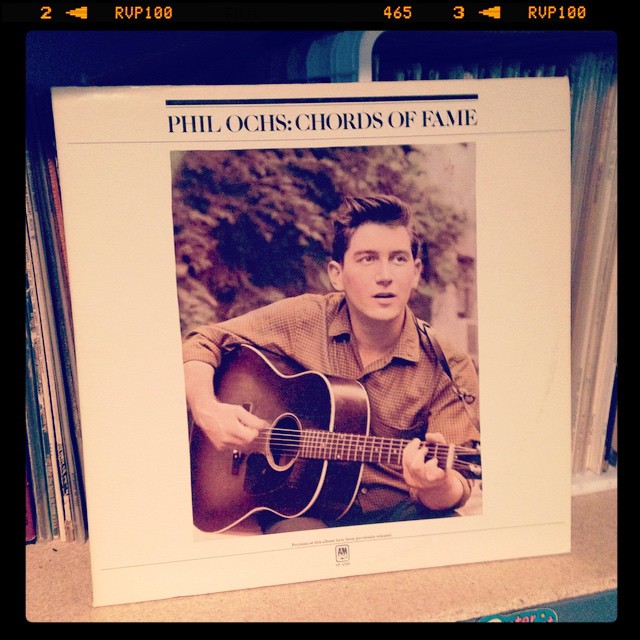 Vinyl record of Phil Ochs, Chords of Fame.